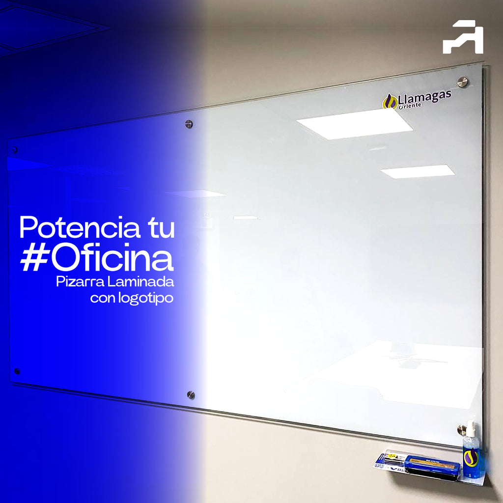 Pizarra Laminada c/ Logotipo 2.00 x 1.00 M Instalación Gratis