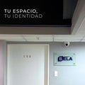 Placa Corporativa c/ Logotipo en Cristal Templado